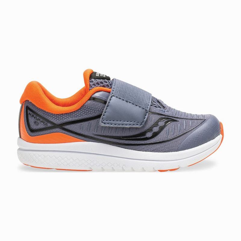 Sneakers Saucony Kinvara 10 Jr. Bambino Grigie/Arancioni Saldi YL6367LF